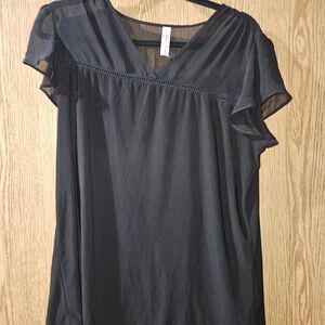 Perseption concept little black blouse